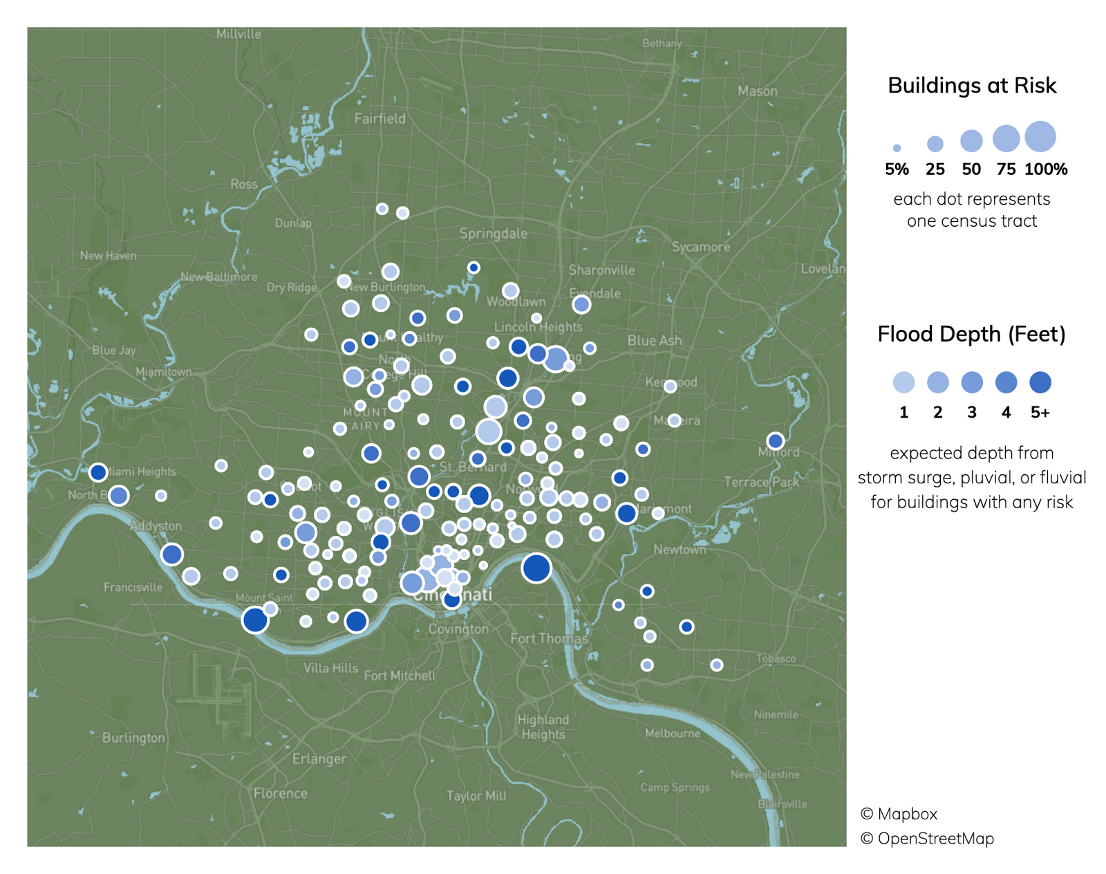 Cincinnati, Ohio Climate Change Risks and Hazards Precipitation, Heat