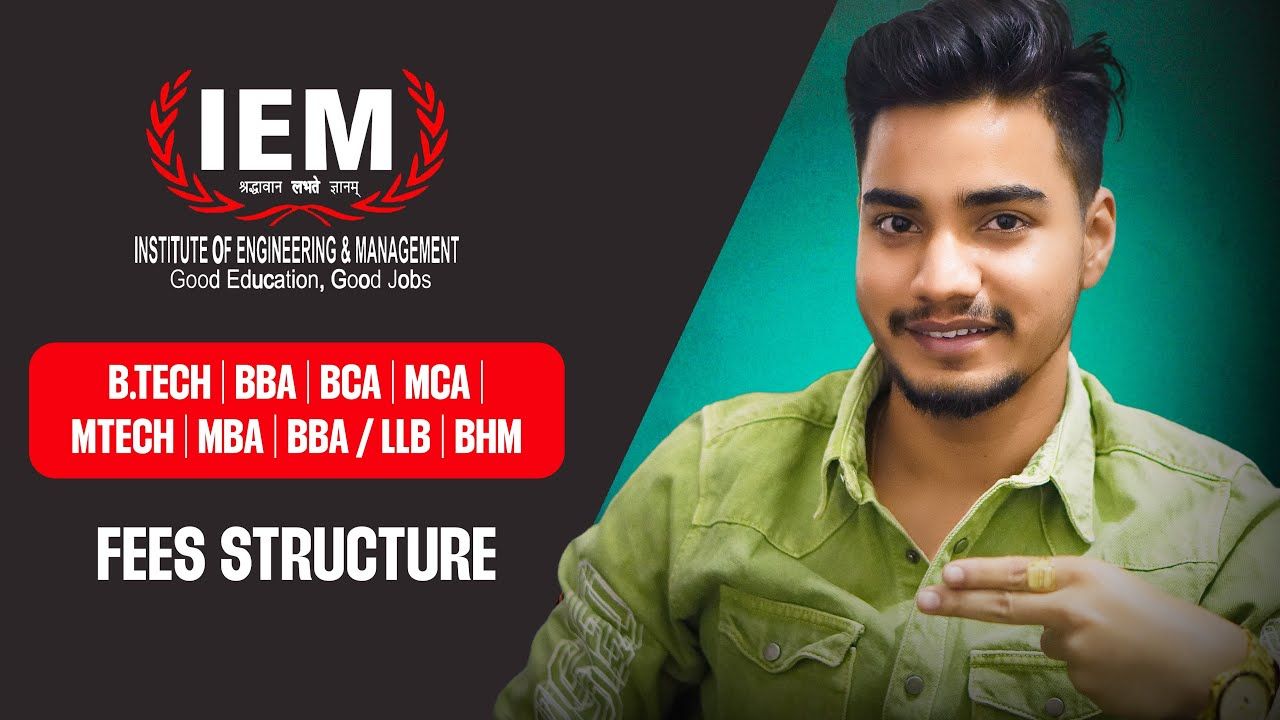 IEM KOLKATA - FEES STRUCTURE | Placement | Admission | College Review | B.Tech | MBA 🔥