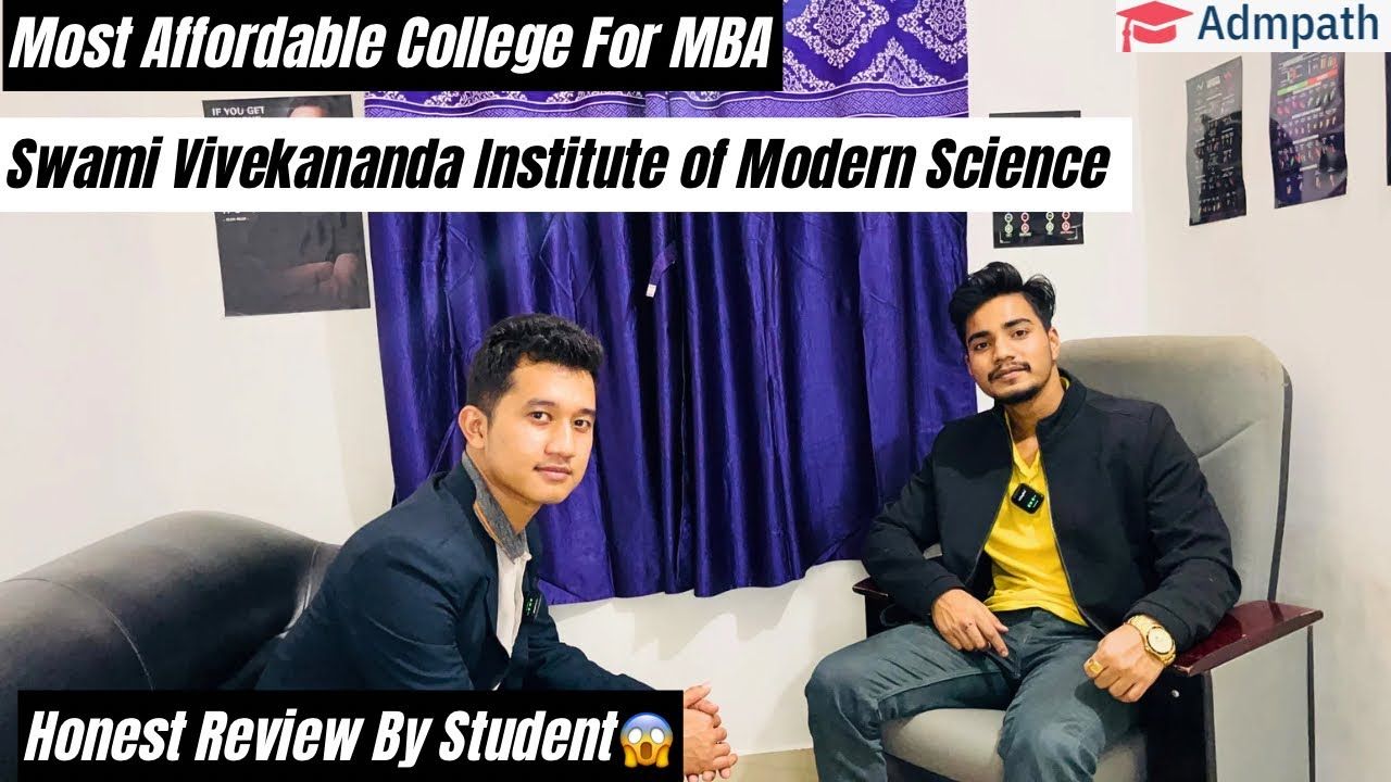 Affordable College For MBA | Swami Vivekananda Institute Of Modern Science | Honest Review | Podcast | Fees💸