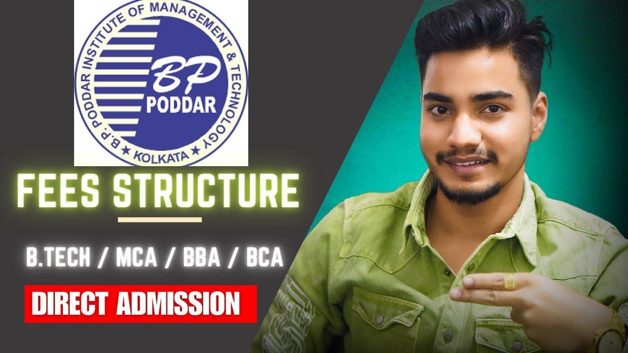 BP Poddar Institute of Management and Technology Kolkata | FEES STRUCTURE | Placement | Review💰