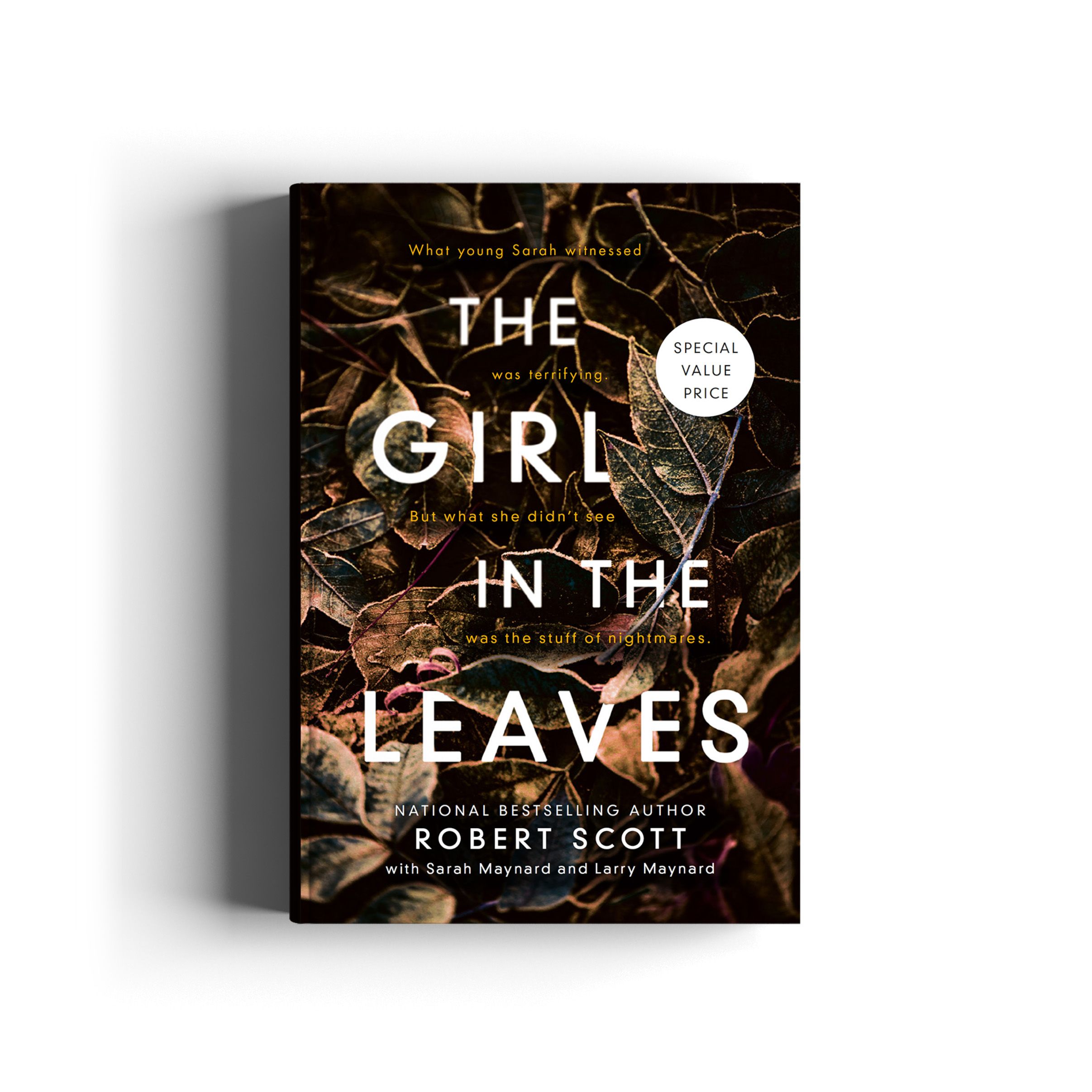Book cover for The Girl in the Leaves