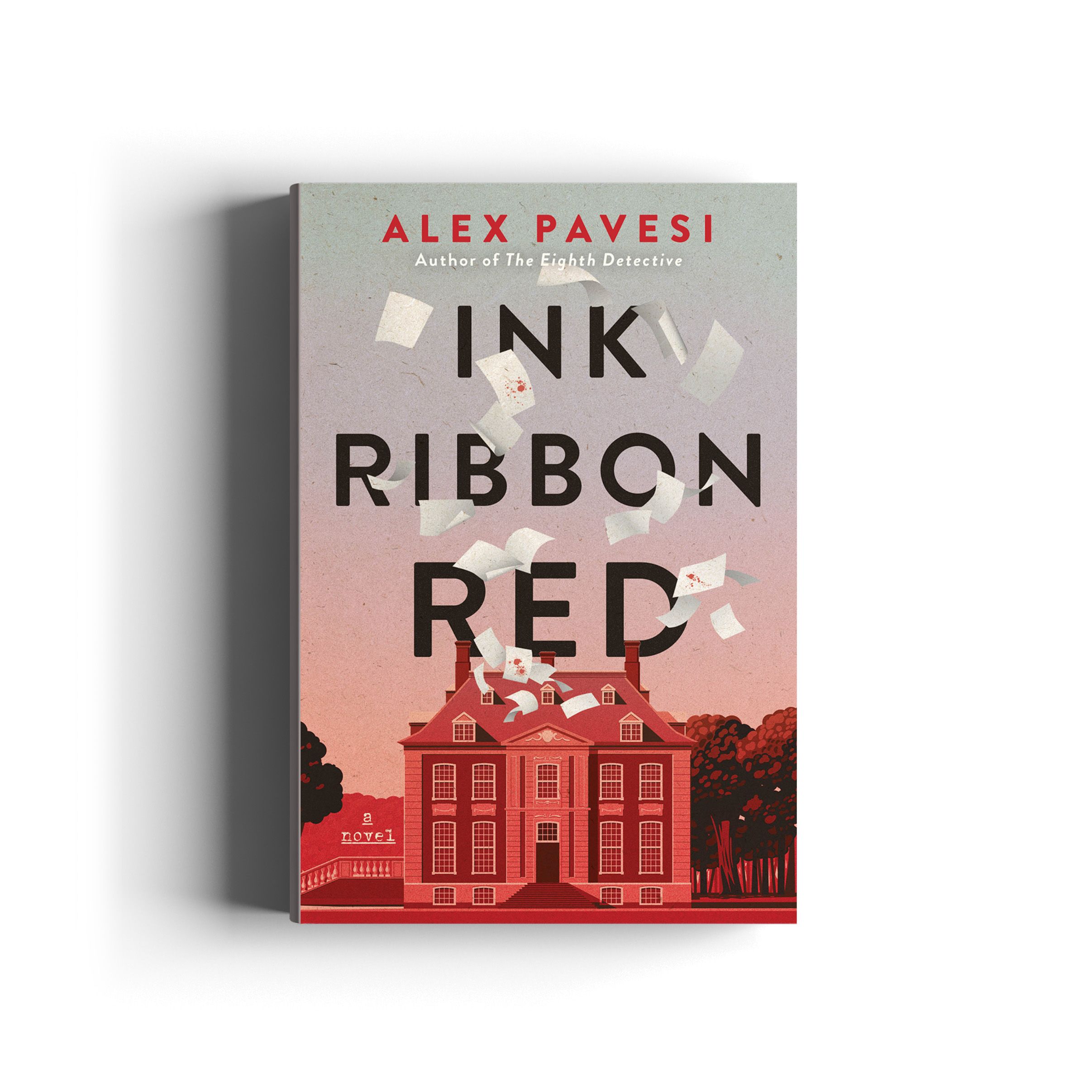 Book cover for Ink Ribbon Red