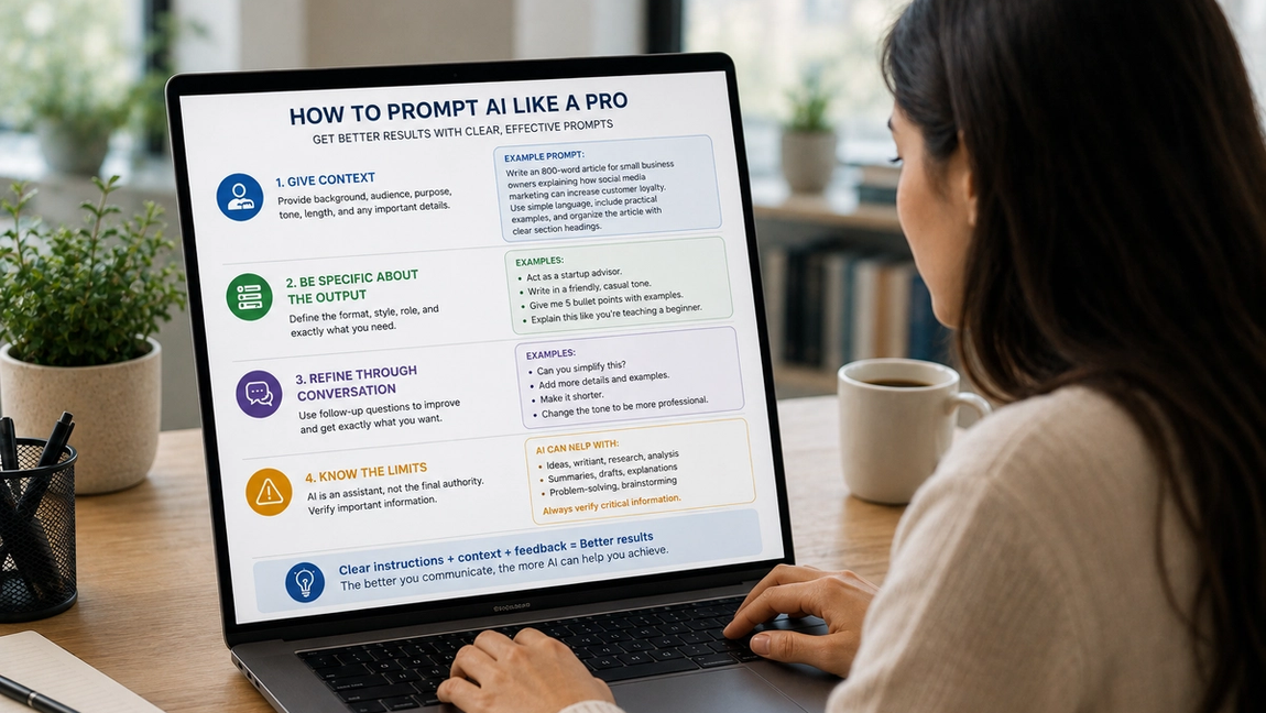 How to Prompt AI Like a Pro