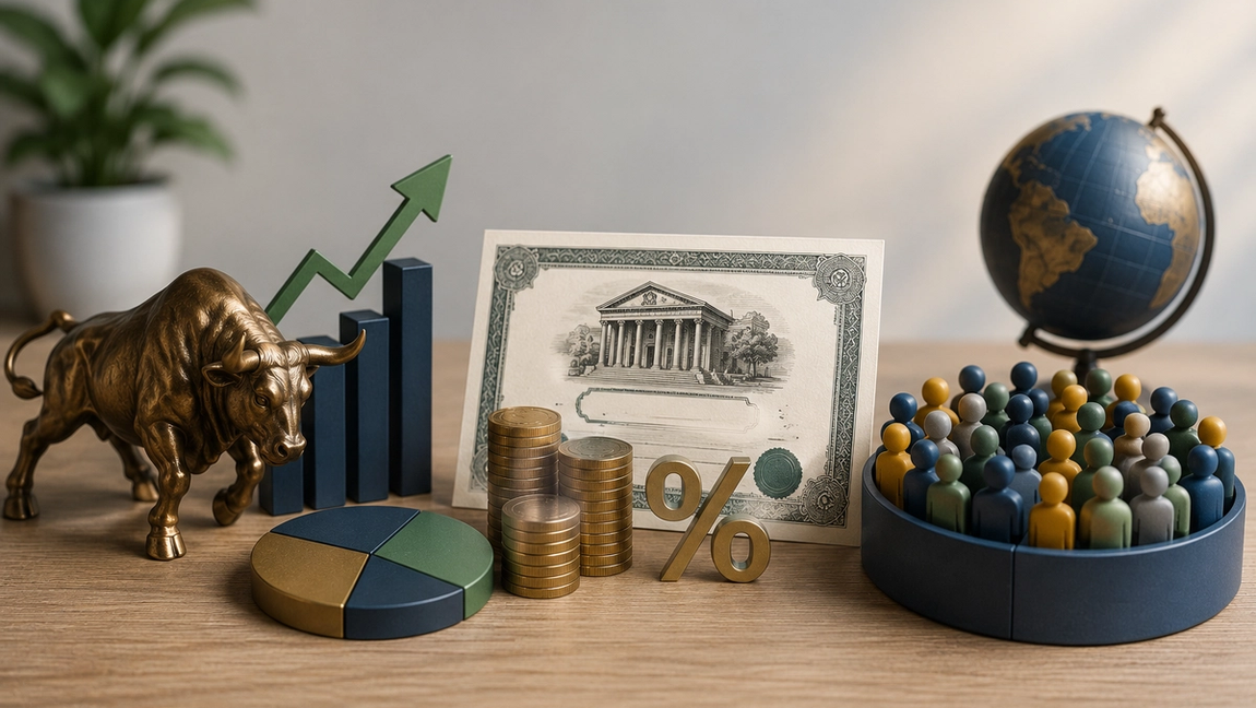 The Difference Between Stocks, Bonds, and Index Funds