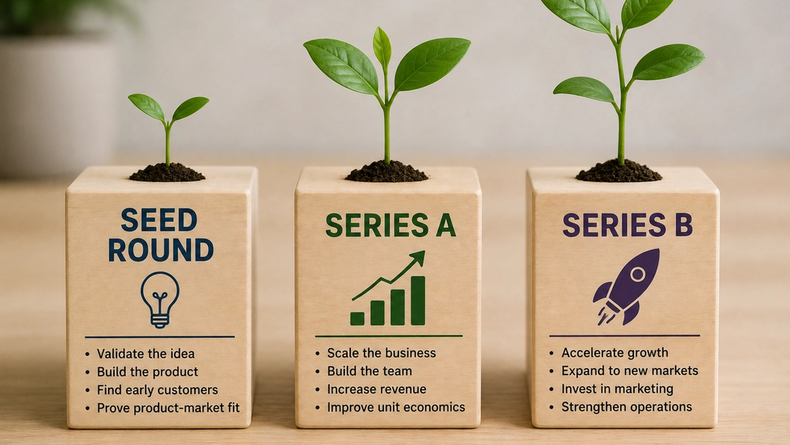 The Real Difference Between Seed, Series A, and Series B