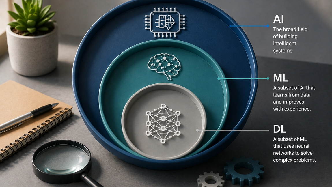 The Real Difference Between AI, Machine Learning, and Deep Learning