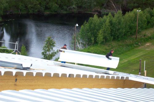Bygget: taket, bild 38