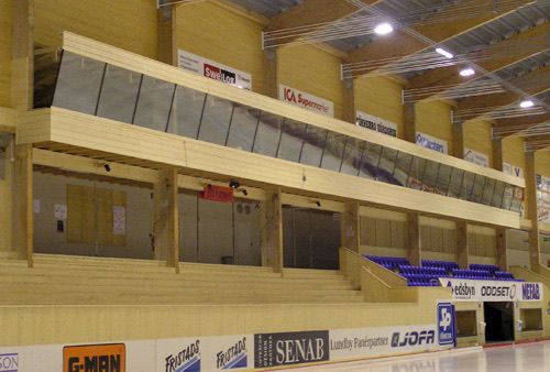 Inne i arenan, bild 4