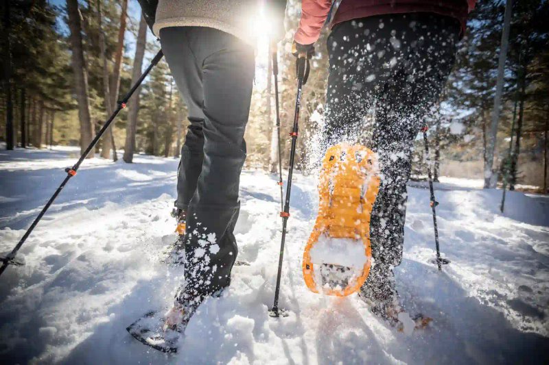 Snowshoeing