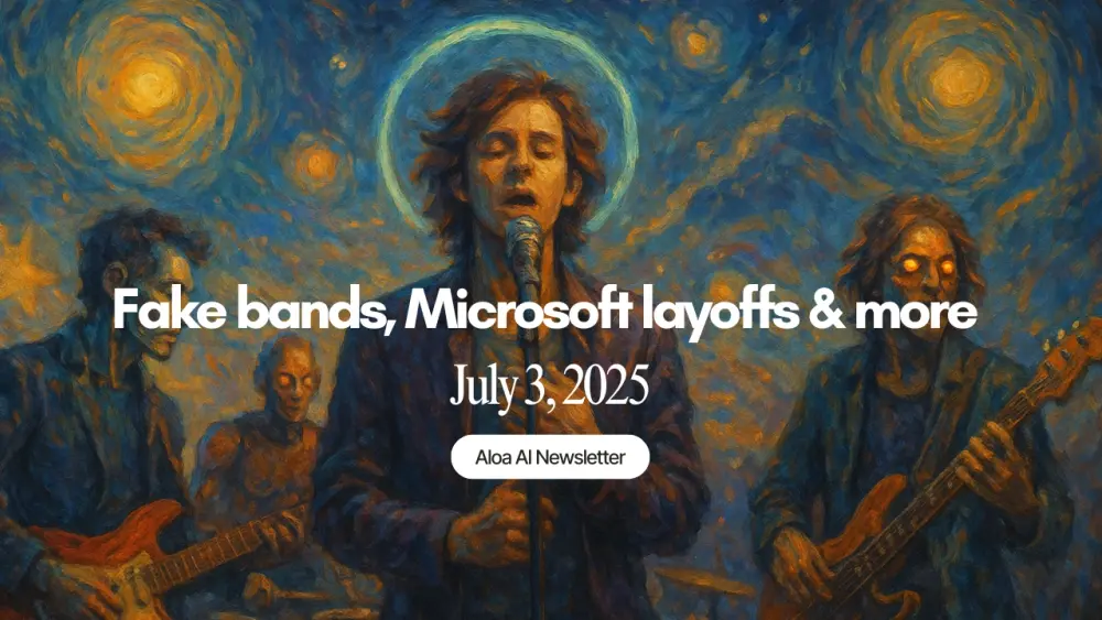Fake bands, Microsoft layoffs & more (July 3, 2025)