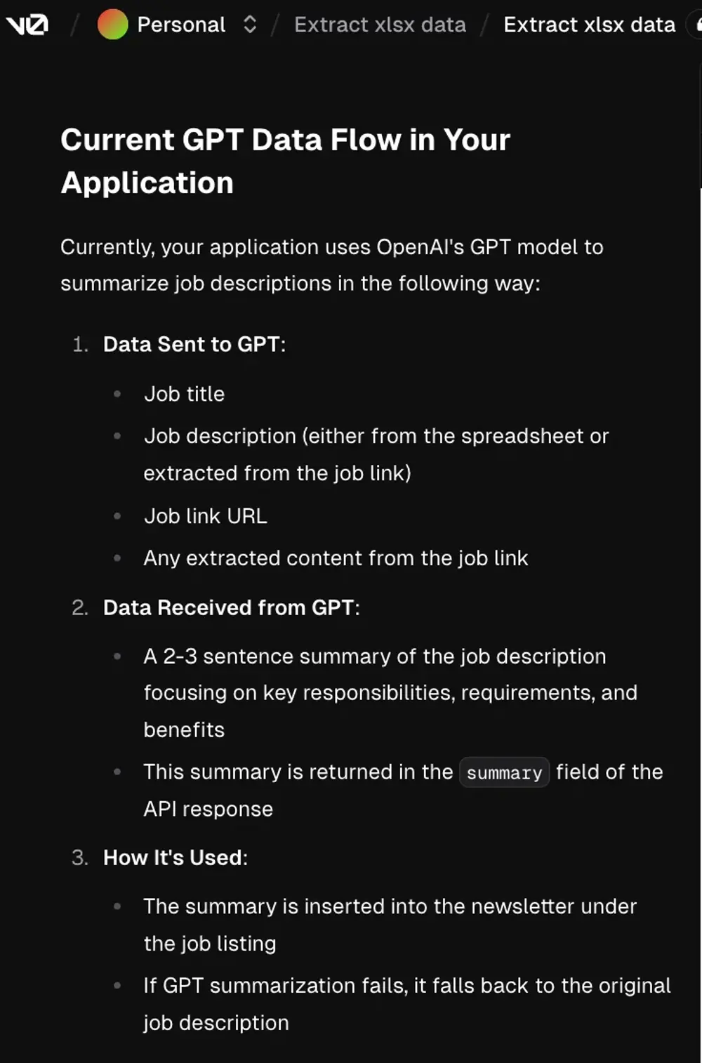 Integrating GPT