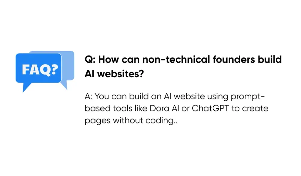 How Can Non-Technical Founders Build AI Websites
