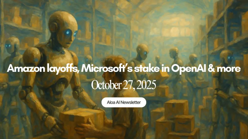 Amazon layoffs, Microsoft's stake in OpenAI & more (October 28, 2025)