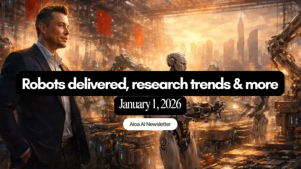 Robots delivered, research trends & more (January 1, 2026)