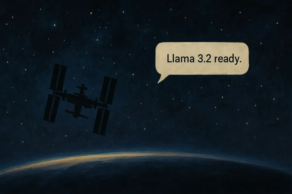 Meta’s Llama 3.2 AI onboard ISS launch
