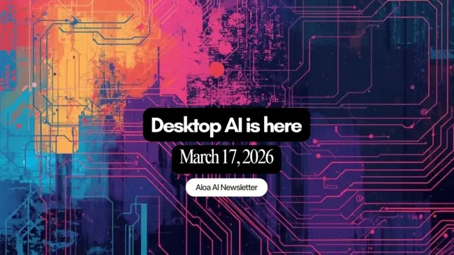 Desktop AI is here