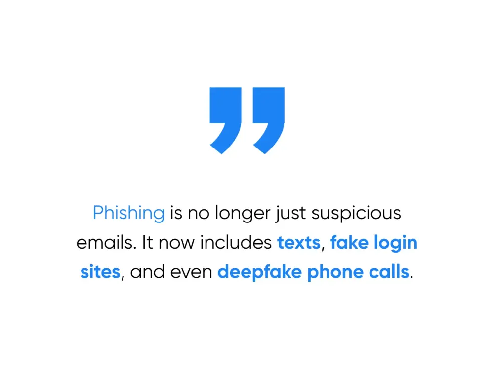 What Phishing Involves Now