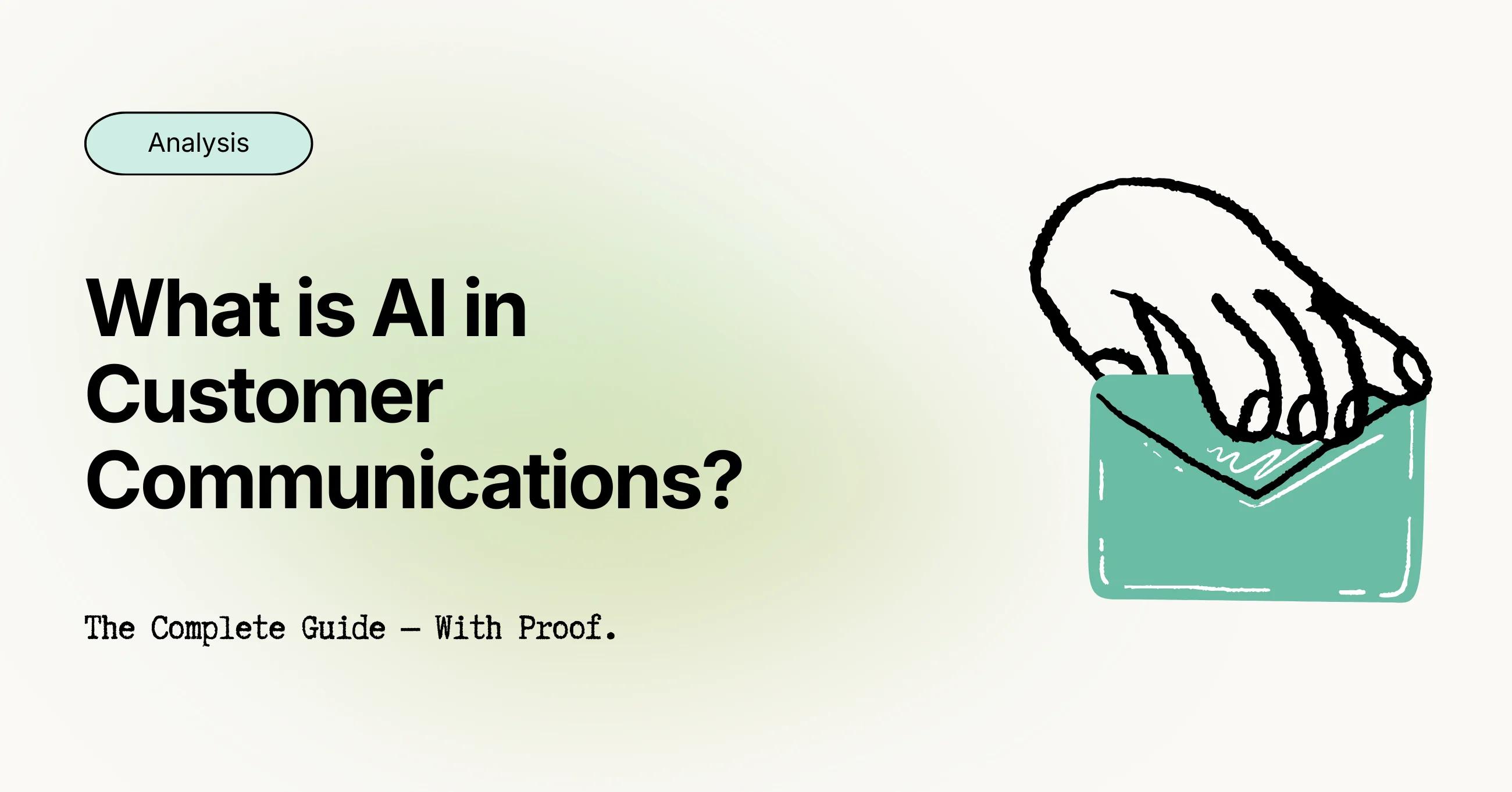 What is AI in Customer Communications? All You Need to Know + Examples