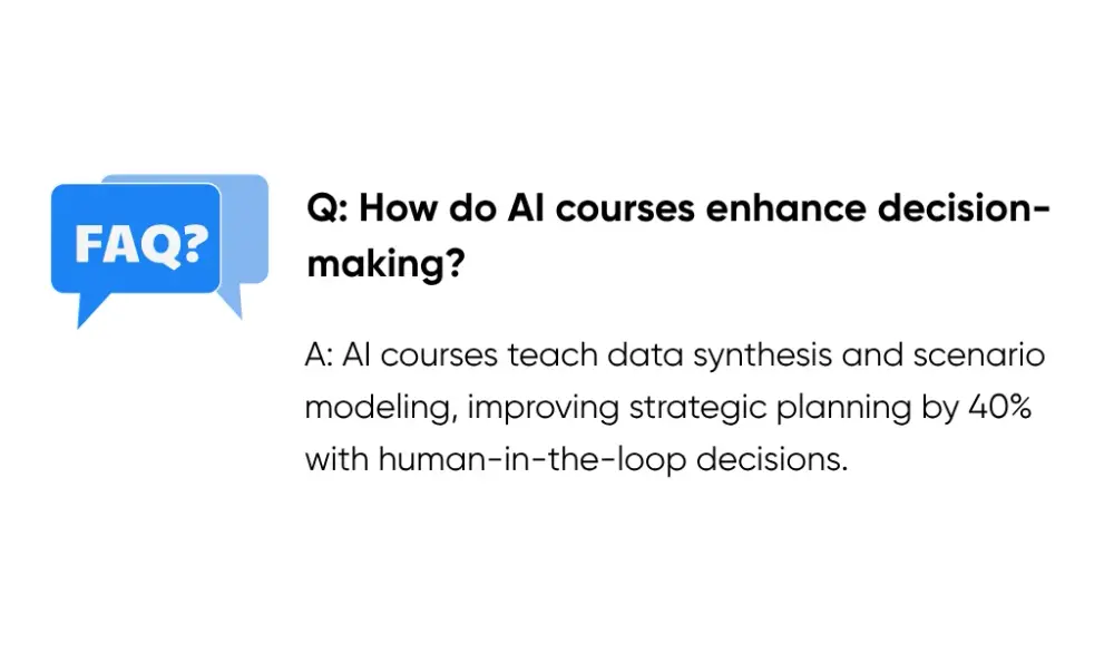 How Do AI Courses Enhance Decision-Making