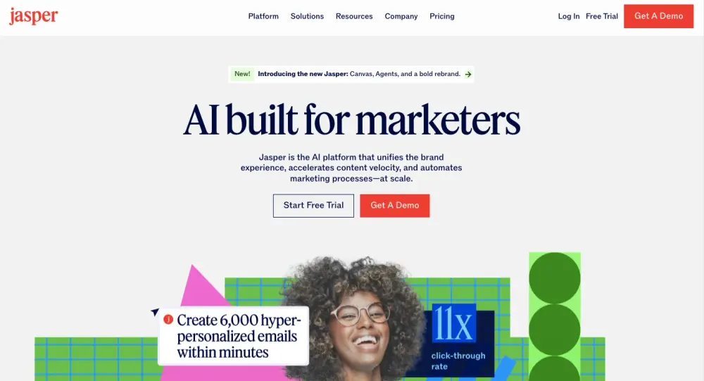 Jasper AI_homepage