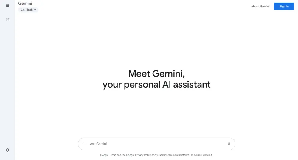 Gemini_homepage