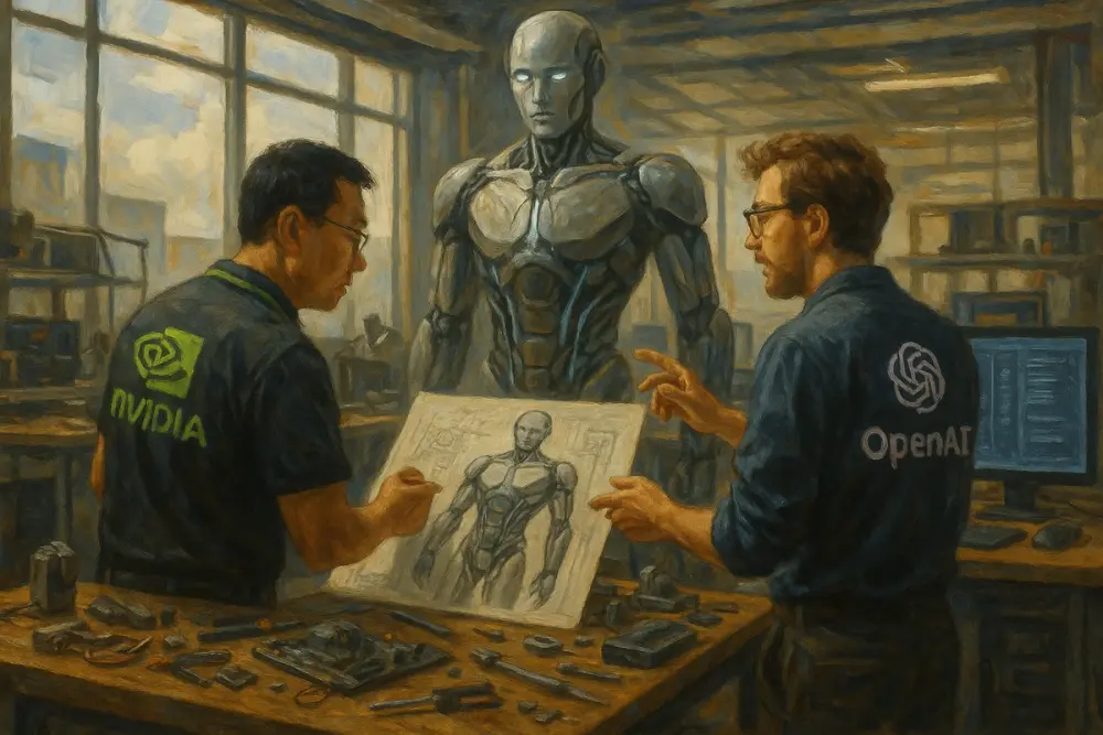 Nvidia and OpenAI engineers collaborate on a humanoid AI model