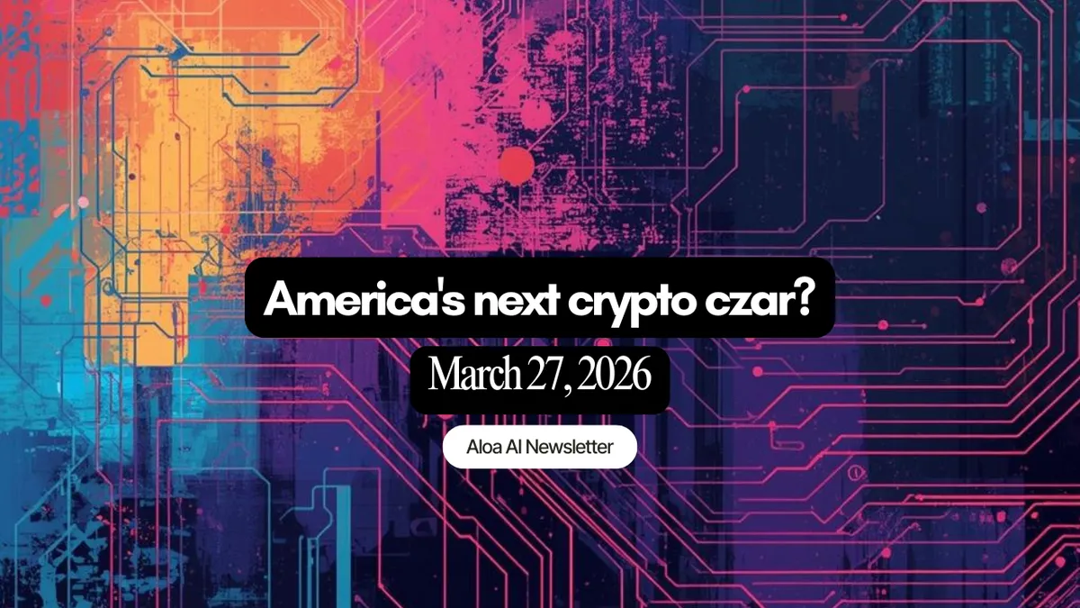 America's next crypto czar?