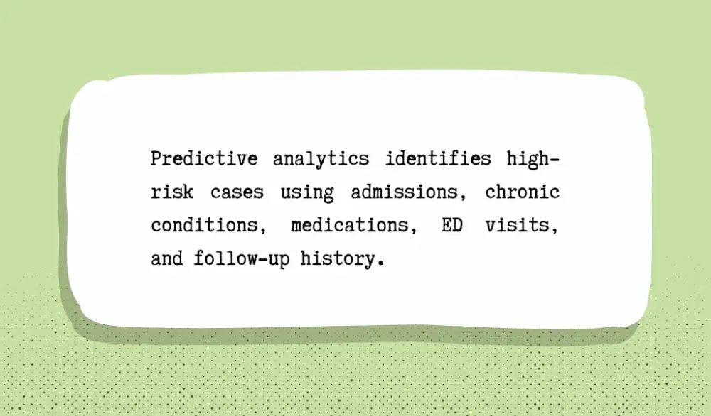 Predicting Readmissions and Disease Progression