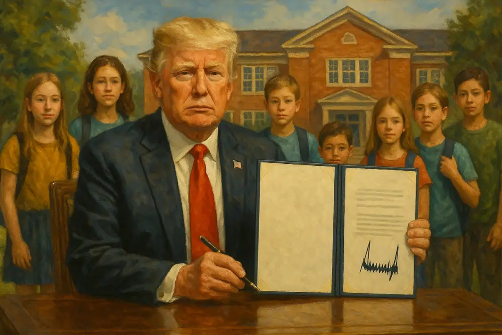 Trump Advances AI in K–12 Education