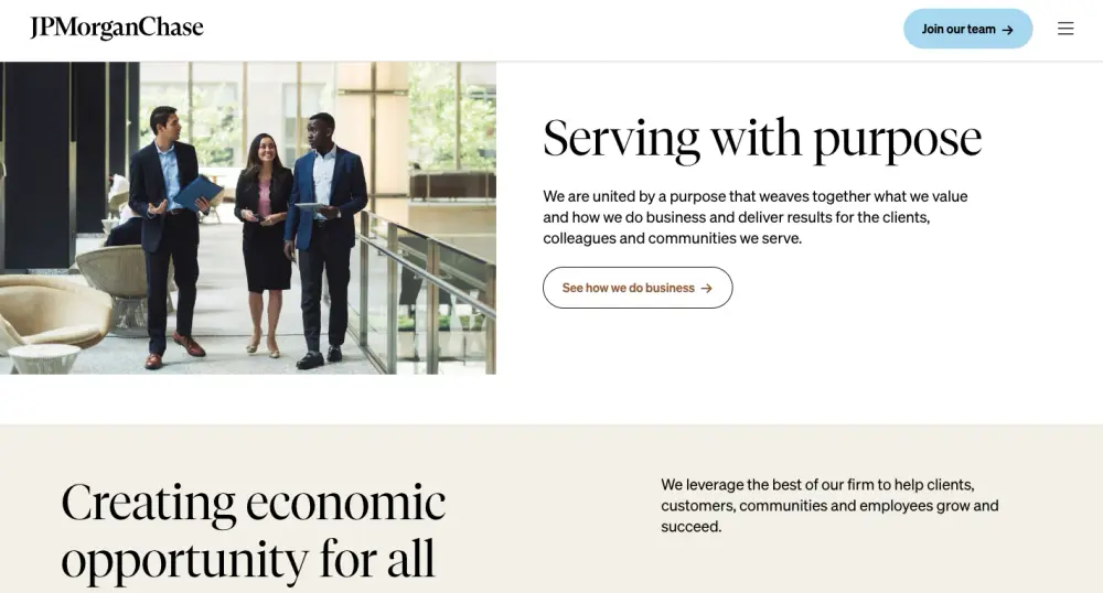 JPMorgan Chase_homepage