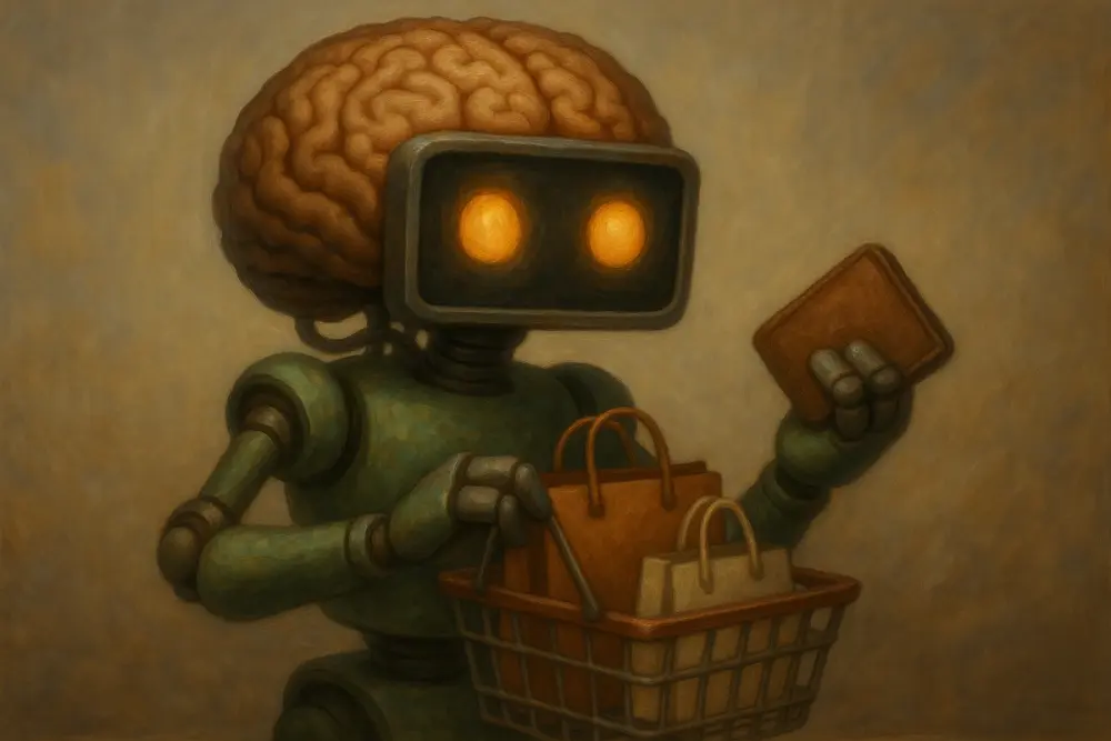 An AI assistant shopping