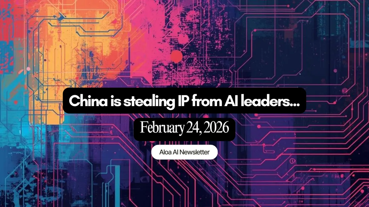 China is stealing IP from AI leaders...