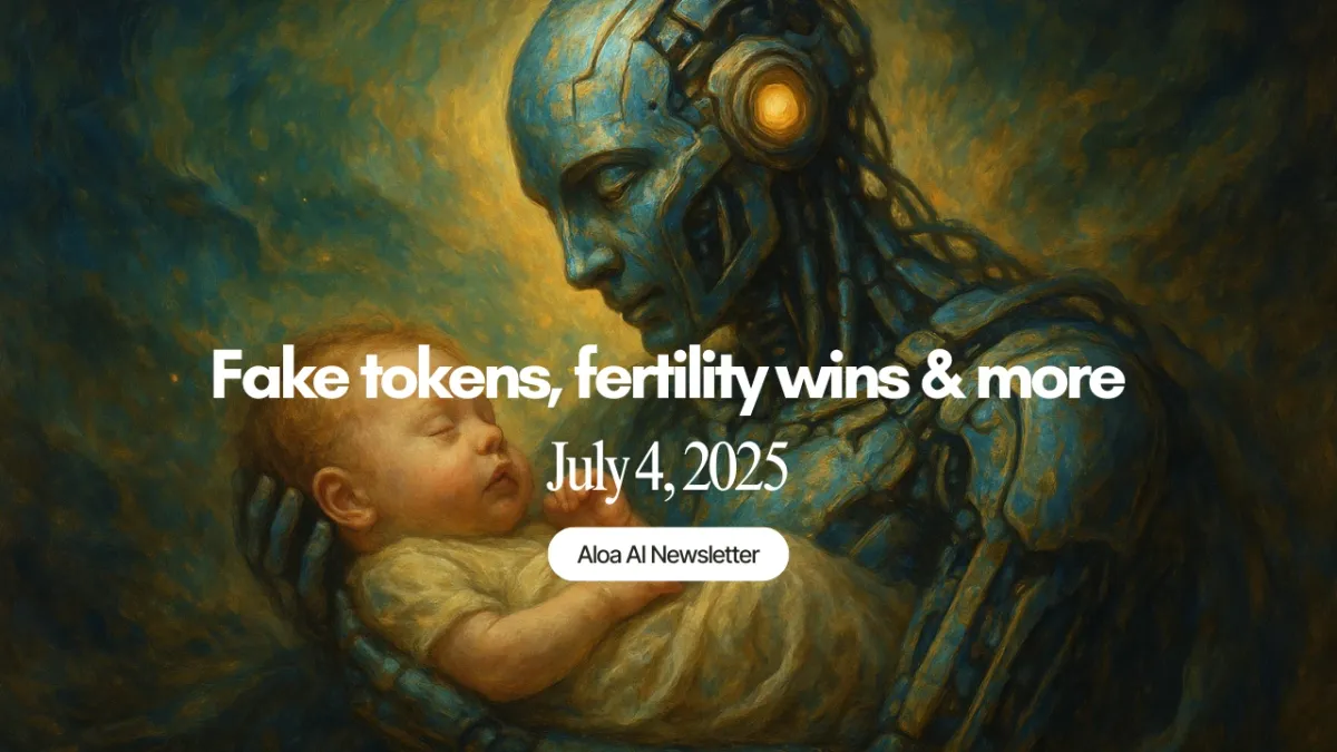 Fake tokens, fertility wins & more (July 4th, 2025)