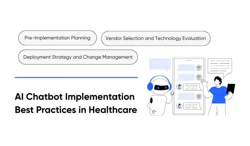 Best Practices for Successful Implementation of AI Chatbots for Healthcare