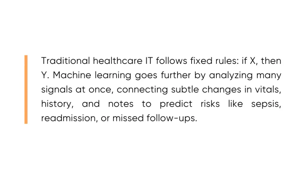 How the healthcare industry uses machine learning