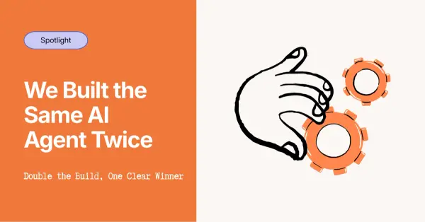 We Built the Same AI Agent Twice: Here's Why the Slack Version Won