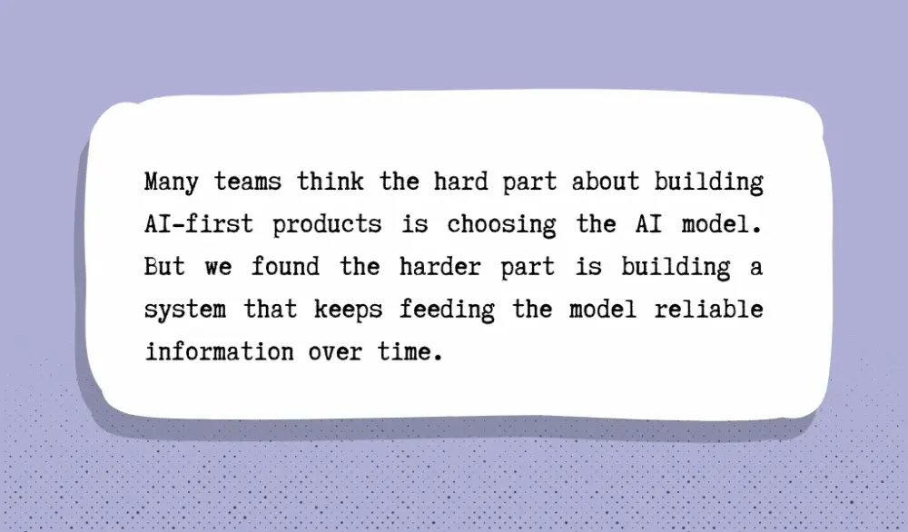 AI at the center of product development
