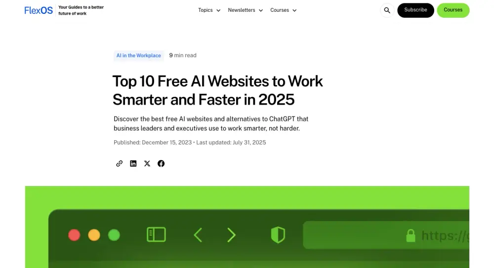 FlexOS_homepage