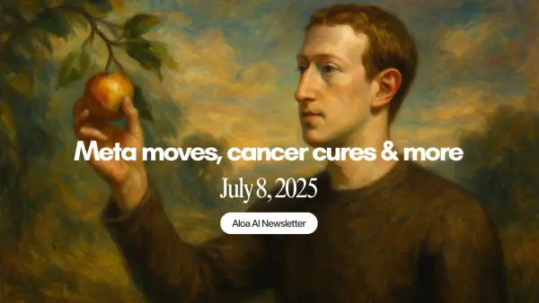 Meta moves, cancer cures & more (July 8, 2025)