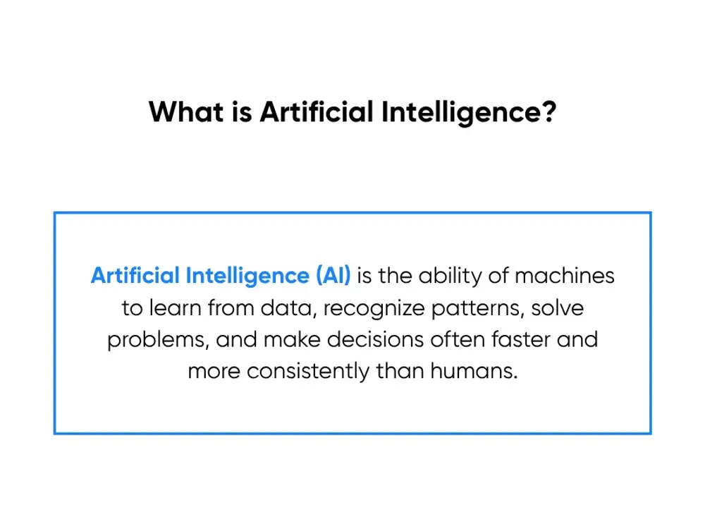 What is Artificial Intelligence