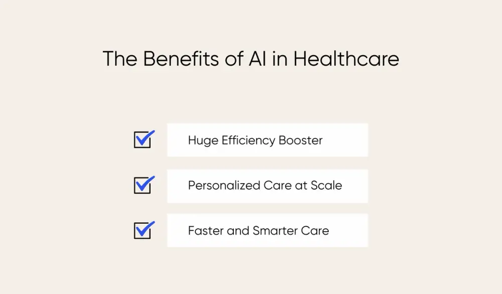How AI benefits healthcare