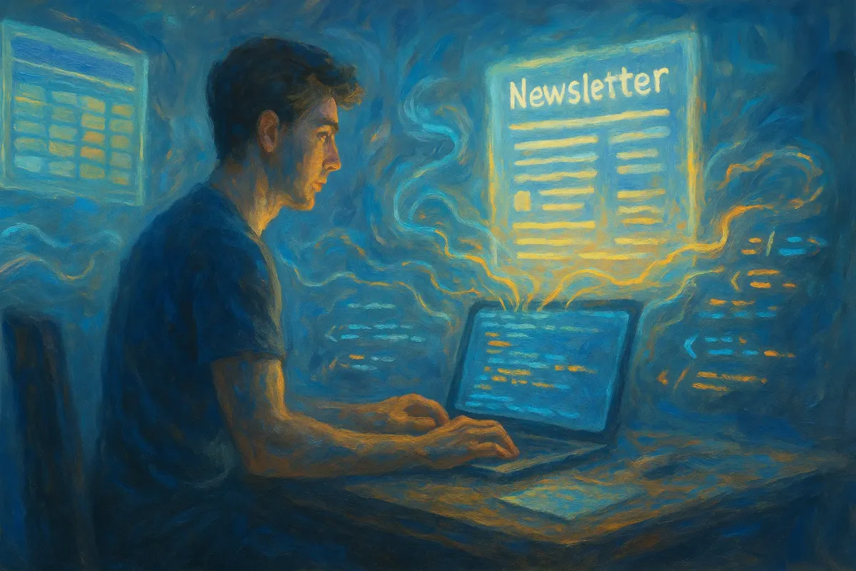 Building A Newsletter Automation Tool: A Journey Through Madness, Breakthroughs, and Learning