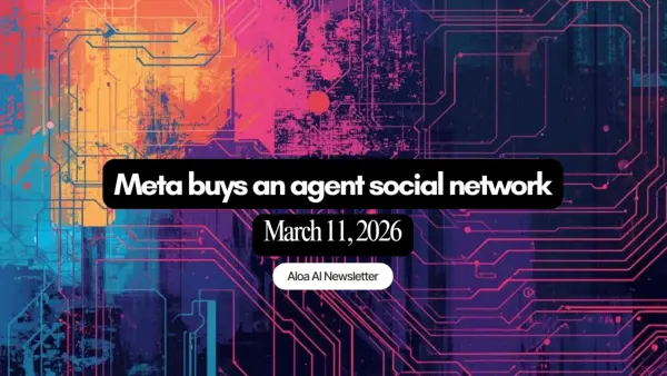 Meta buys an agent social network