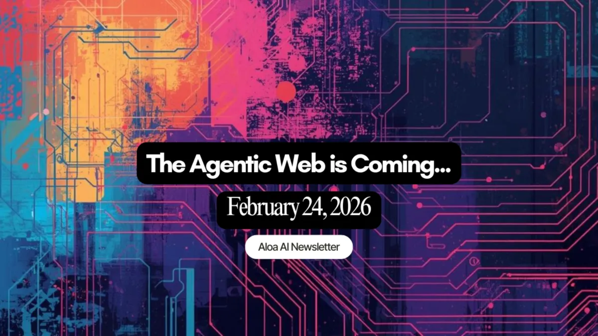 The Agentic Web is Coming...