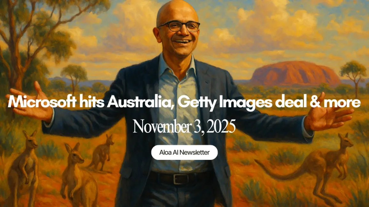 Microsoft hits Australia, Getty Images deal & more (November 3, 2025)