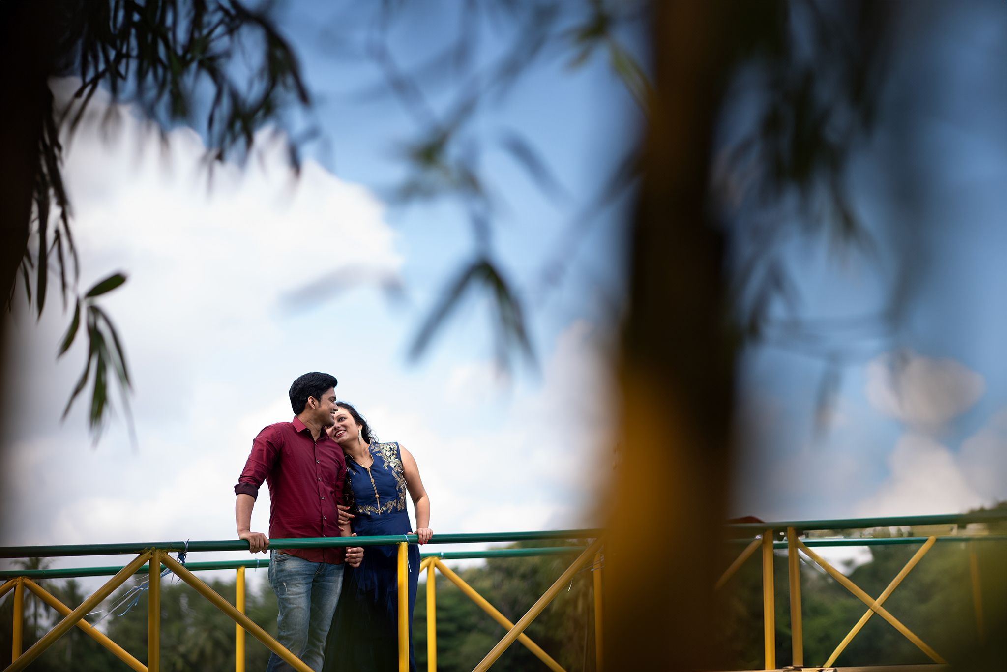 Romantic Bridge Pre Wedding Photography in Kolkata | Creative Outdoor Couple Shoot by The Vedic Wedding