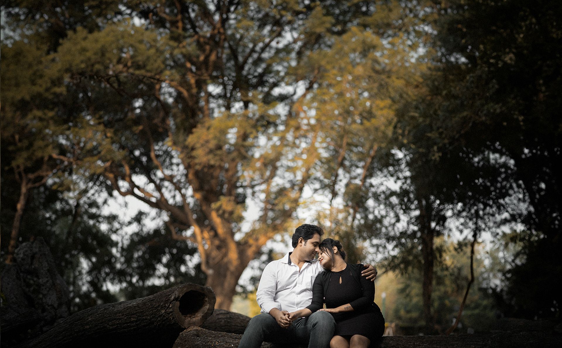 Romantic Pre-Wedding Couple Portrait in Nature | The Vedic Wedding