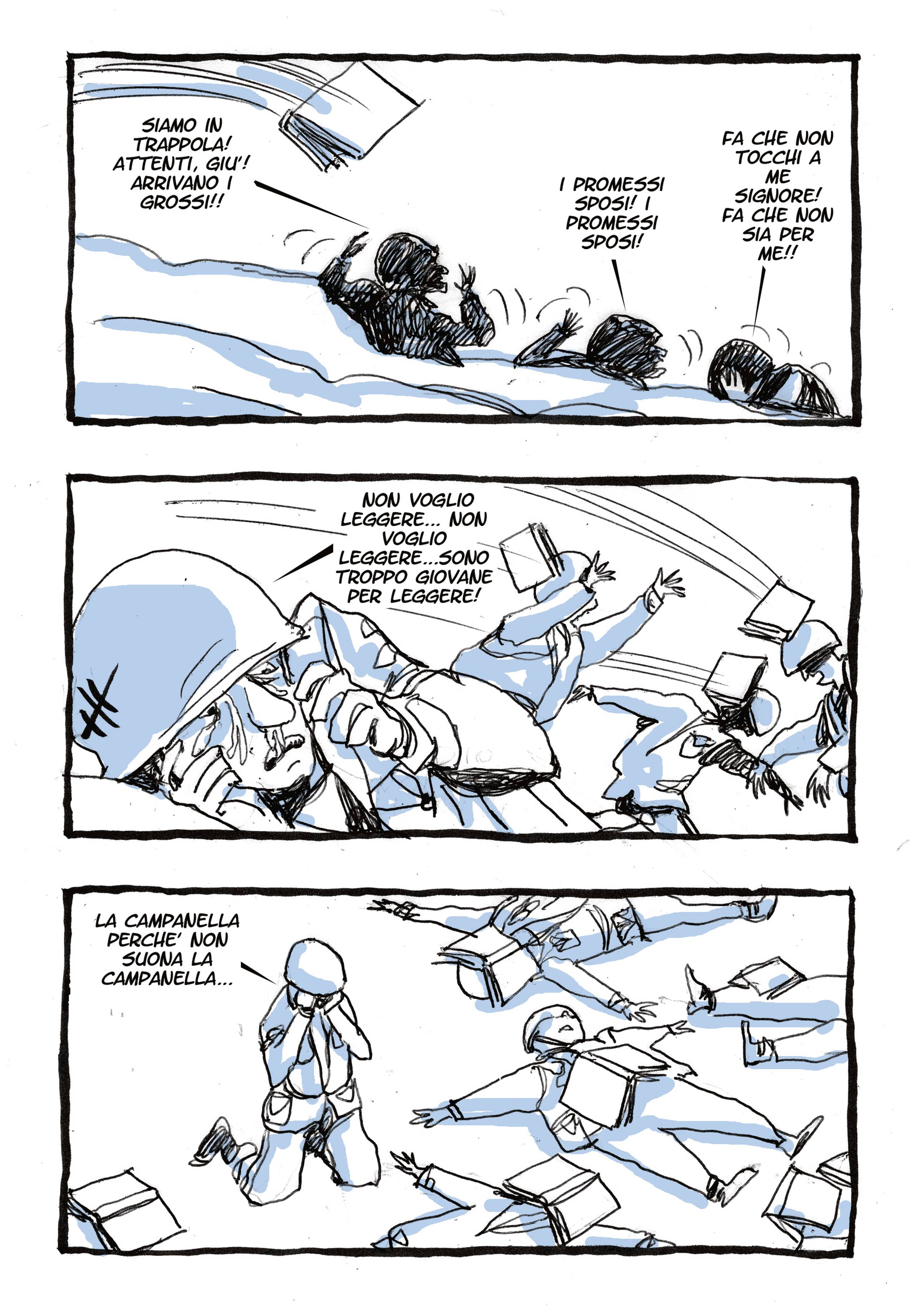 Letto e fumetto