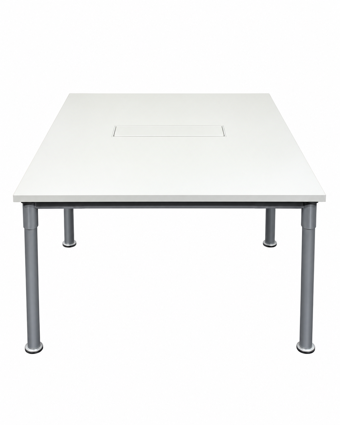 Table de réunion professionnelle 140 × 120 cm – 4 à 6 personnes - vue 1