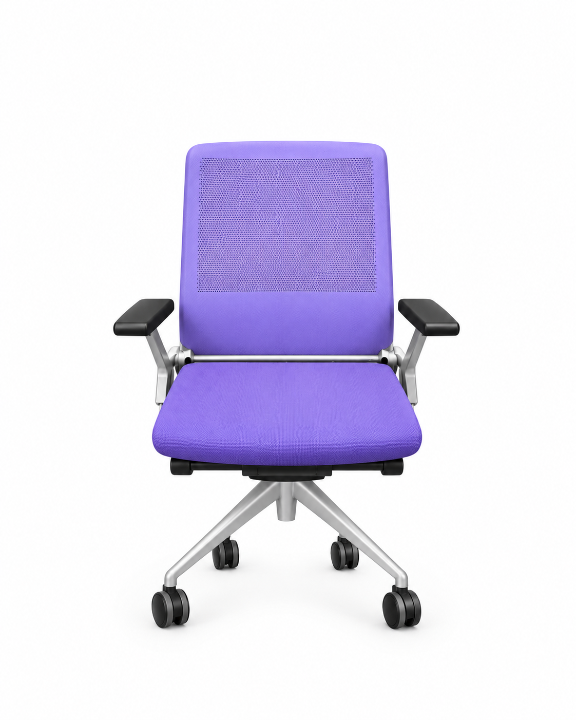 Fauteuil de bureau ergonomique Add Form Alto violet en résille